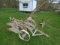 2x International Trailer Plow On Steel Wheels