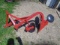 Red 1x 3pt Plow w/ Coulter