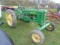 John Deere Styled B Antique Tractor w/ Adjustable Wide Front, 11.2-38 Tires