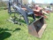 Woods Dual 3100 Loader w/ Brackets, 7' GP Bucket, Hoses Plug Into Tractor R