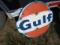Reproduction Gulf Tin Sign