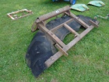Old New Holland Style Quick Attach Manure Scraper