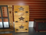 Amish Made Star Front Potato / Onion Bin