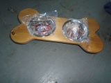 Amish Made Large Dog Bowl