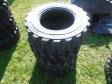 (4) New 10x16.5 SSL Tires