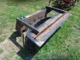 5' Manure Scraper, Universal Quick Attach