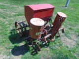 Massey Ferguson 3pt 2 Row Corn Planter, Dry Fertilizer, Decent Shape