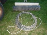 (2) Sections Of Pipe & Roll Of Cable