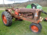 Allis Chalmers WD45 Diesel Antique Tractor, 14.9-28 On Power Adjust Rims, M