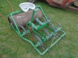 Roller Harrow w/ Cast Iron Seat, Nice 4'