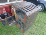 International 100LB Stamped Suitcase Weights, Sold By The Piece x7