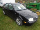 2001 VW Jetta Car, Gas, 144K, Has A Title, More Info From Consignor In The