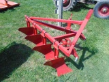 Unused 4x 3pt Plow, Nice Small Plow For Smaller Compact Tractors, Cat 1 Pin