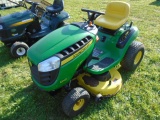 John Deere D110 Riding Mower, 355 Hours