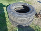 (2) 285/75/R24.5 Tires
