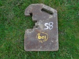 2x Allis Chalmers Suitcase Weights, By The Piece 2 Times The Money
