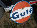 Reproduction Gulf Tin Sign