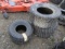 (3) Tires 23x10.50-12, 24x12-12, 18x9.50-8