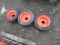 (3) Front BX Turf Tires & Rims