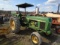 John Deere 2840 Tractor w/ ROPS Canopy, Good 16.9-38 Tires, Dual Remotes, R