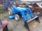 New Holland TC30 Compact Tractor w/ Loader & Mid Mount Mower, Universal Qui