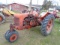 Case SC Antique Tractor w/ Fenders & Weights, Runs