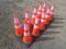 (10) New Traffic Cones w/ Reflector Tape