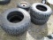 (4) Kumho Road Venture MT 27x8.50R14 LT Tires, Good Shape