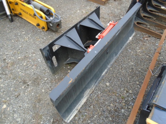 New 72" SSL Blade, Hydraulic Tilt, Universal Quick Attach
