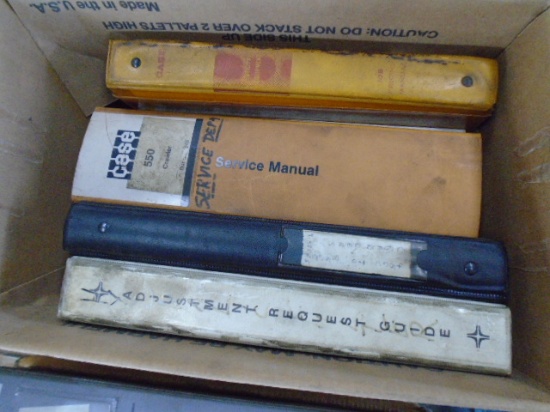 Case Service Manuals To Include Manuals For: 550 Dozer & Others