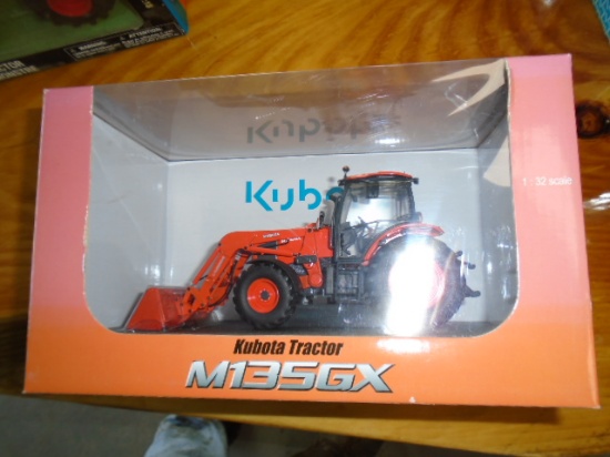Kubota M135GX w/ Loader, 1/32 Scale, New In Box