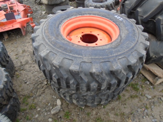 Titan 14x17.5 R4 Tires On 8 Bolt Rims