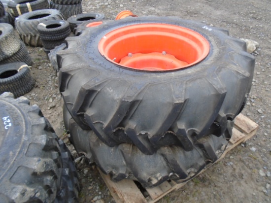 Firestone 14.9-24 Tires On 6 Bolt Rims