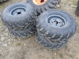 Set Of 4 RTV X Series Wheels, For Newer 4 Bolt RTV's