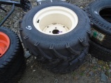 Lawn Trac 23x10.50-12 Ag Tires & Rims For GR Mowers, New Or Like New