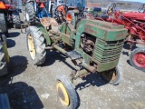 John Deere LA Antique Tractor, No Serial Tag, Motor Is Complete And Turns O