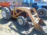 Ford 601 Workmaster Antique Tractor w/ Loader, Power Steering, 4 Speed, Gas