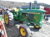 John Deere 4020 Diesel Tractor, Syncro, New Front Tires, Front Slab Weights