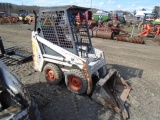 Bobcat 440 Skid Steer, OROPS, 2 Cylinder Kohler Gas Powered, GP Bucket & Bo