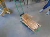 Childs Sleigh w/ Wheels & Handle