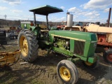 John Deere 2840 Tractor w/ ROPS Canopy, Good 16.9-38 Tires, Dual Remotes, R