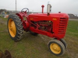 Massey Harris 44-6 Antique Tractor, Factory Continental 6 Cylinder Engine,
