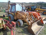 Case 580 Super E Backhoe, Cab, 4wd, Extendahoe, Cummins Diesel Engine, 1 Ow