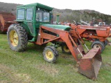 John Deere 3020 Diesel Tractor w/ Cab & Case Loader, Dual Remotes, Diff Loc