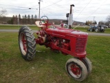 Farmall H Antique Tractor, Runs