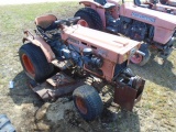 LOT UPDATED: Kubota B6100E 2wd Compact Tractor w/ Mower, Turf Tires, RUNS