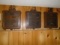 (3) Case 40, 45, 50 Years Dealer Recognition Awards