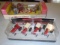 International #1 66 Series 4 Pc Ser & Case IH Farm Set That Is Dusty But A