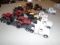 (4) Case IH Semis w/ Tractors & Backhoe