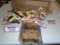 Fassetts Machinery Decals, Whites Farm Supply Case IH Patches, Toy